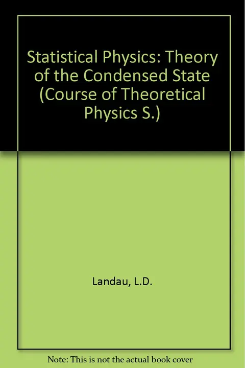Cover of Statistical Physics