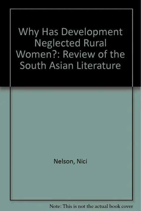 Cover of Why Has Development Neglected Rural Women?