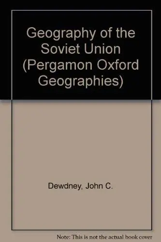 Cover of Geography of the Soviet Union
