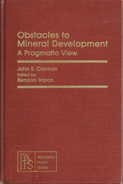 Cover of Obstacles to Mineral Development