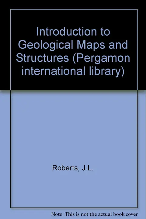 Cover of Introduction to Geological Maps and Structures