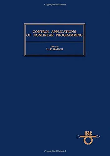Cover of Control Applications of Nonlinear Programming