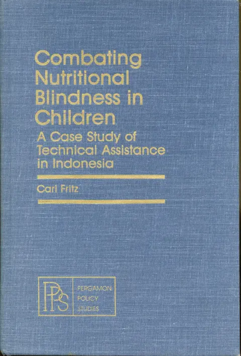 Cover of Combating Nutritional Blindness in Children