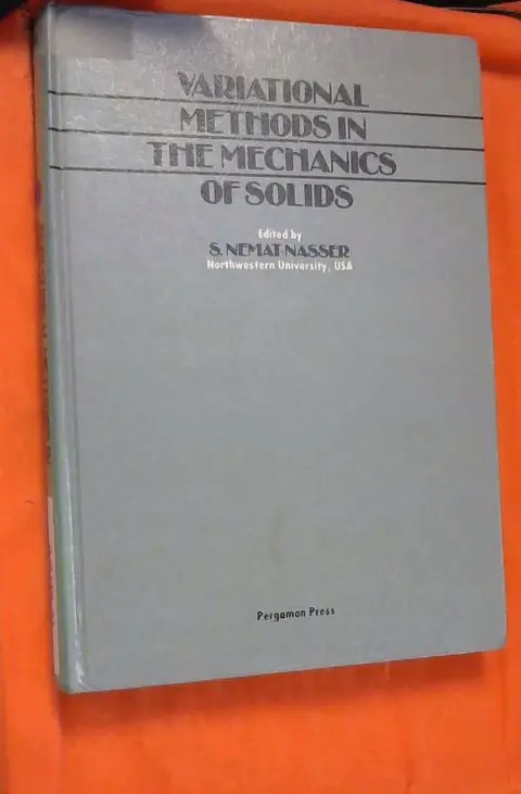 Cover of Variational Methods in the Mechanics of Solids