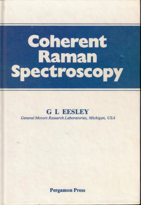 Cover of Coherent Raman Spectroscopy
