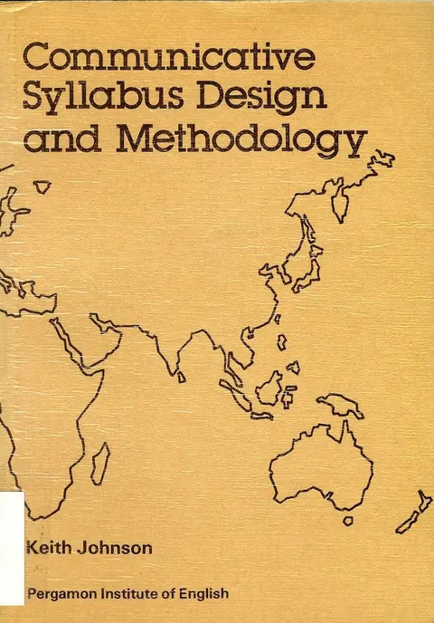 Cover of Communicative Syllabus Design and Methodology