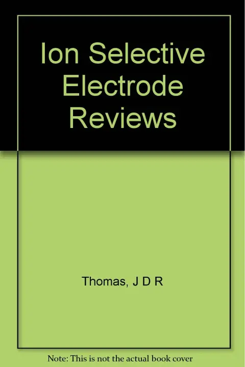 Cover of Ion-selective electrode reviews