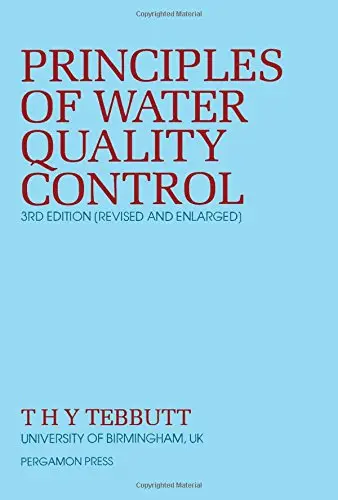 Cover of Principles of Water Quality Control