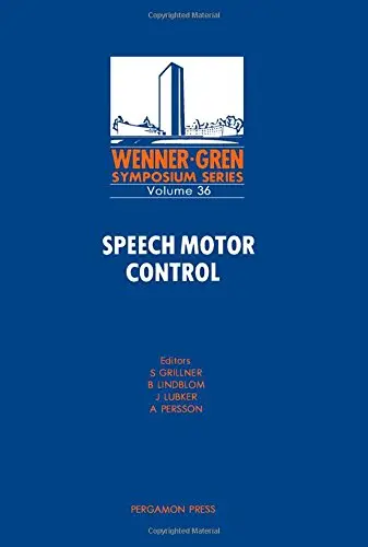Cover of Speech Motor Control