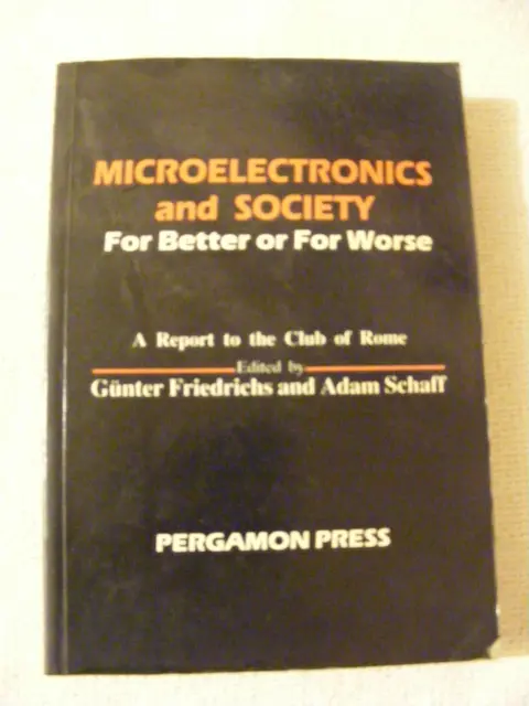 Cover of Microelectronics and Society