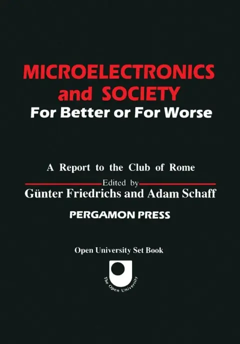 Cover of Microelectronics and Society