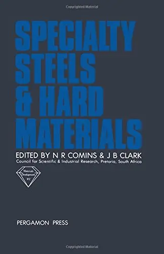 Cover of Speciality Steels and Hard Materials