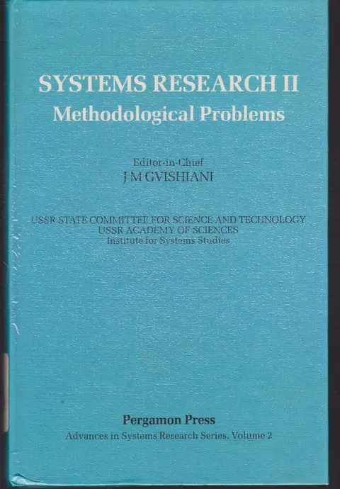 Cover of Systems Research II