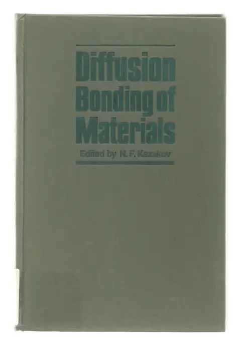 Cover of Diffusion Bonding of Materials