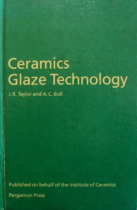 Cover of Ceramic Glaze Technology