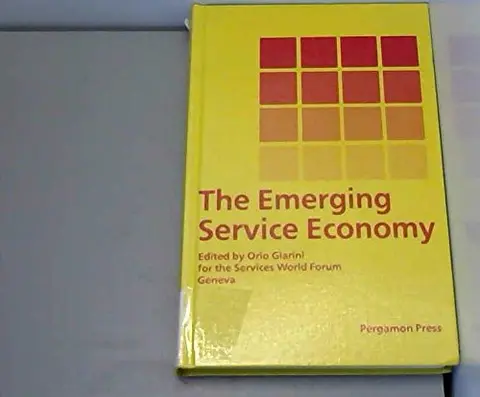 Cover of The Emerging Service Economy