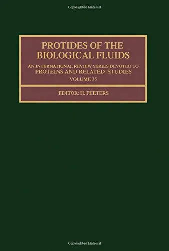 Cover of Protides of the Biological Fluids