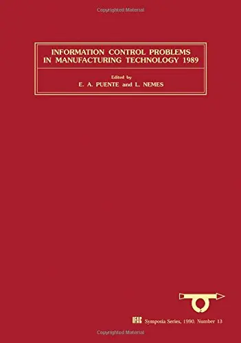 Cover of Information Control Problems in Manufacturing Technology, 1989