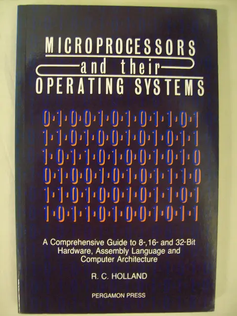 Cover of Microprocessors and Their Operating Systems
