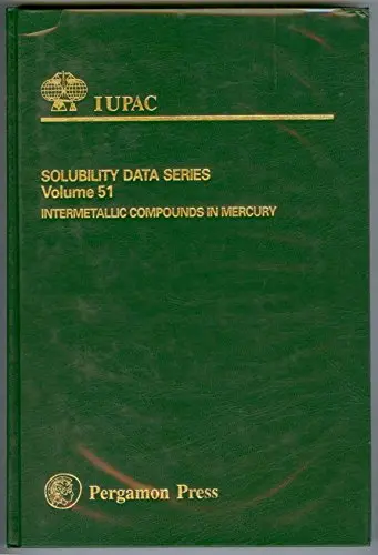 Cover of Intermetallic Compounds in Mercury