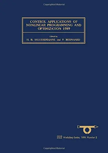 Cover of Control Applications of Nonlinear Programming and Optimization 1989