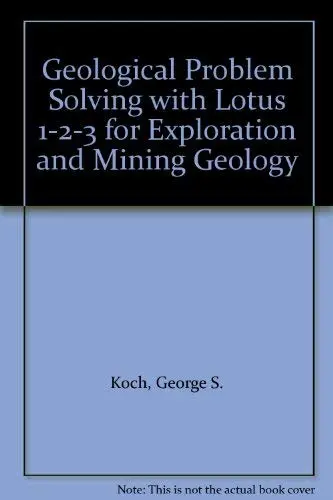 Cover of Geological Problem Solving with Lotus 1-2-3