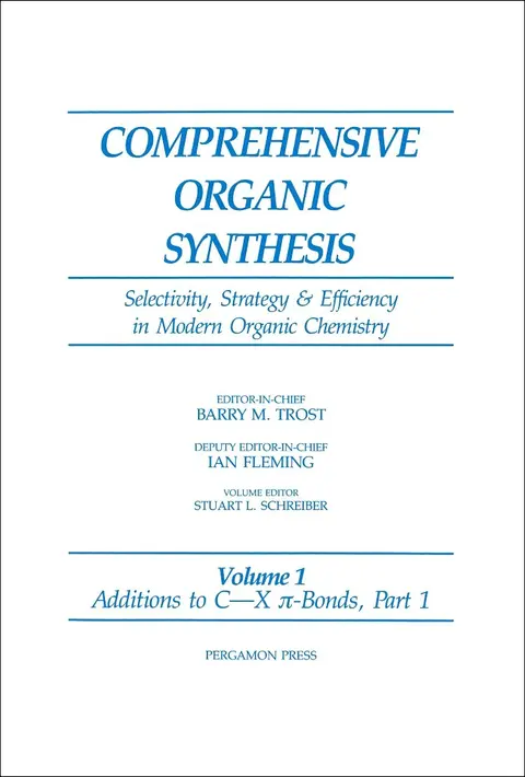 Cover of Additions to C-x ?-bonds