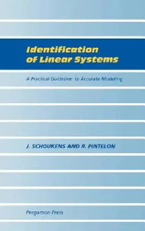 Cover of Identification of Linear Systems