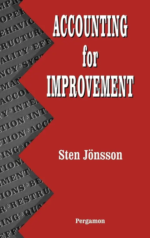 Cover of Accounting for Improvement