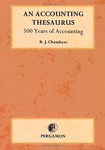 Cover of An Accounting Thesaurus