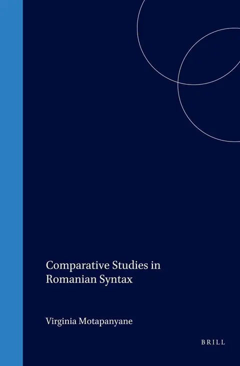 Cover of Comparative Studies in Romanian Syntax