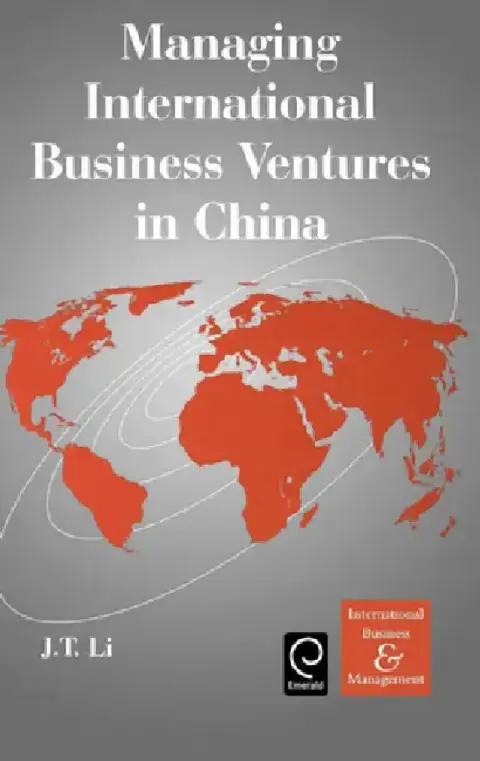 Cover of Managing International Business Ventures in China