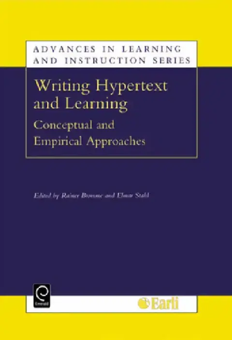 Cover of Writing Hypertext and Learning