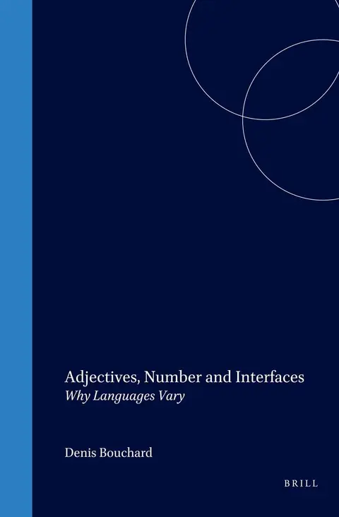 Cover of Adjectives, Number and Interfaces