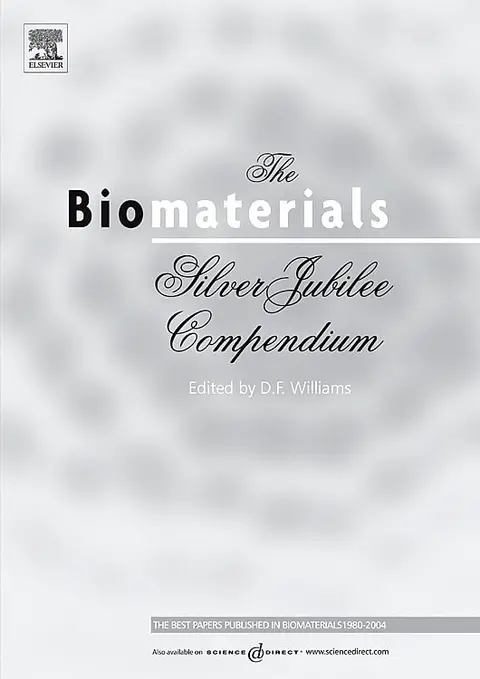 Cover of The Biomaterials Silver Jubilee Compendium
