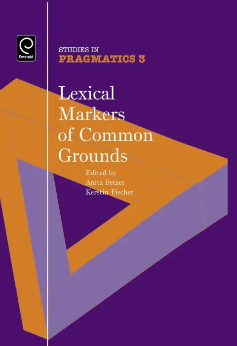 Cover of Lexical Markers of Common Grounds