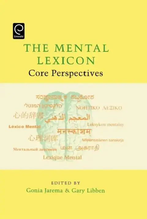 Cover of The Mental Lexicon