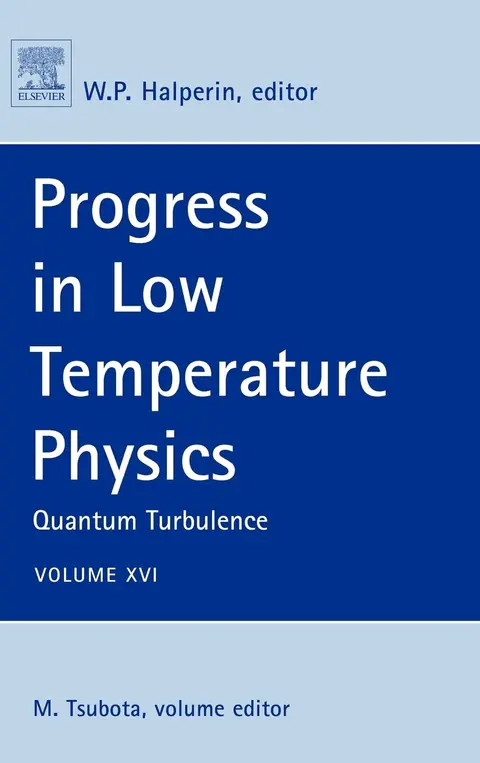 Cover of Progress in Low Temperature Physics