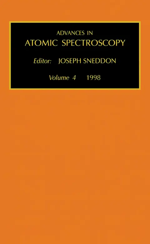 Cover of Advances in Atomic Spectroscopy