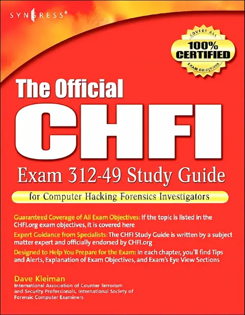 Cover of The Official Chfi Study Guide (Exam 312-49)