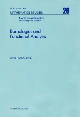 Cover of Bornologies and Functional Analysis