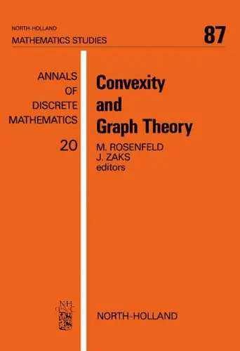 Cover of Convexity and Graph Theory