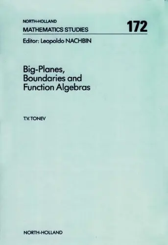 Cover of Big-Planes, Boundaries and Function Algebras