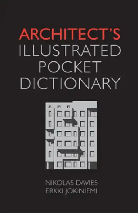 Cover of Architect's Illustrated Pocket Dictionary