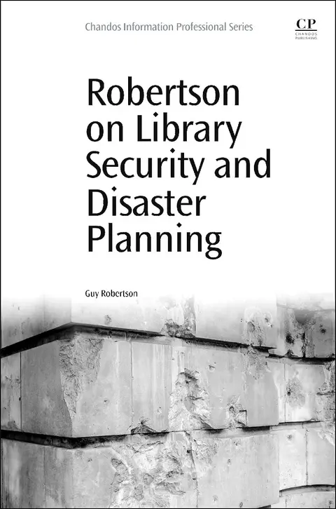 Cover of Robertson on Library Security and Disaster Planning