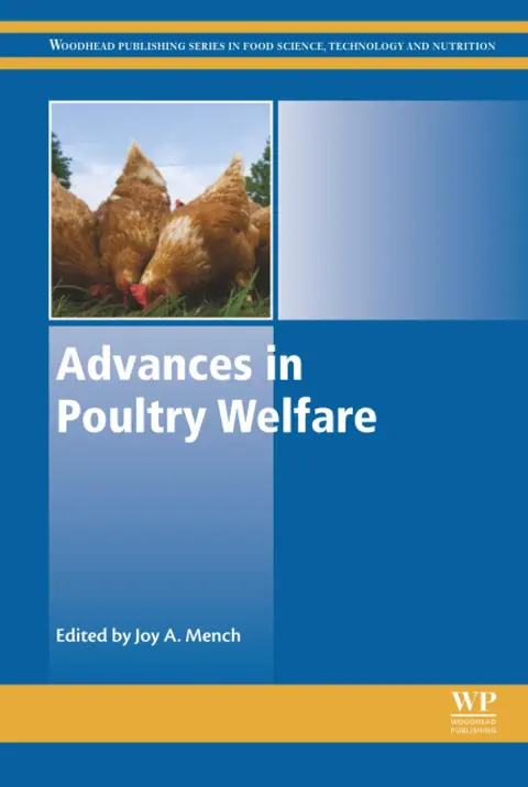 Cover of Advances in Poultry Welfare
