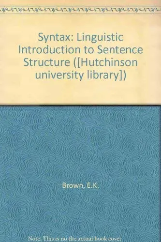 Cover of Syntax
