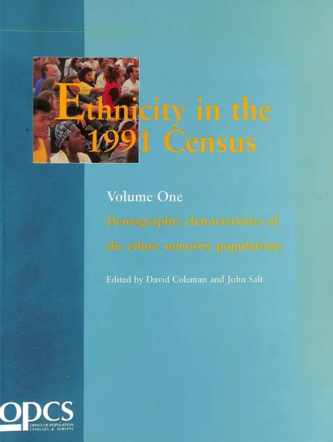 Cover of Ethnicity in the 1991 Census