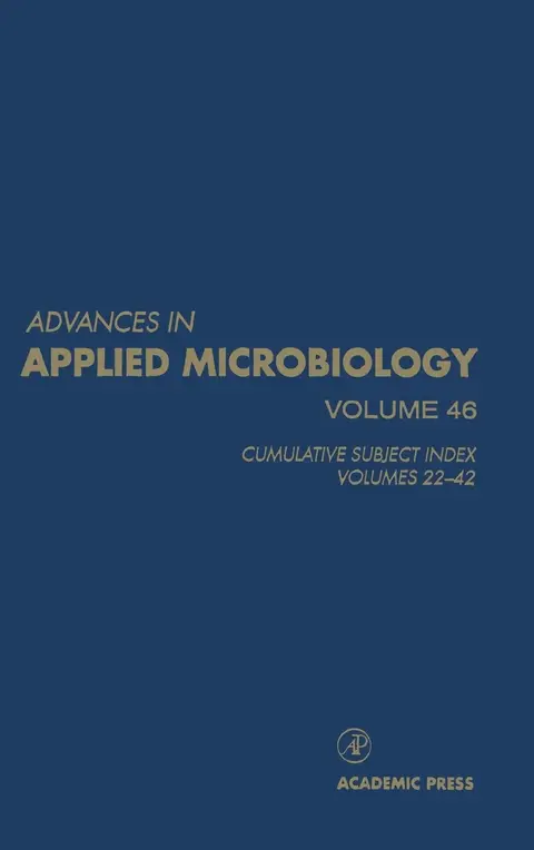 Cover of Advances in Applied Microbiology