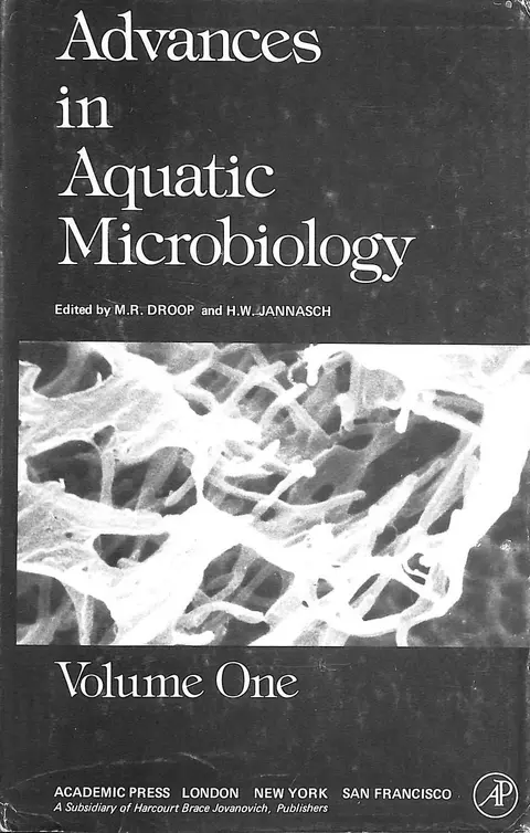 Cover of Advances in Aquatic Microbiology